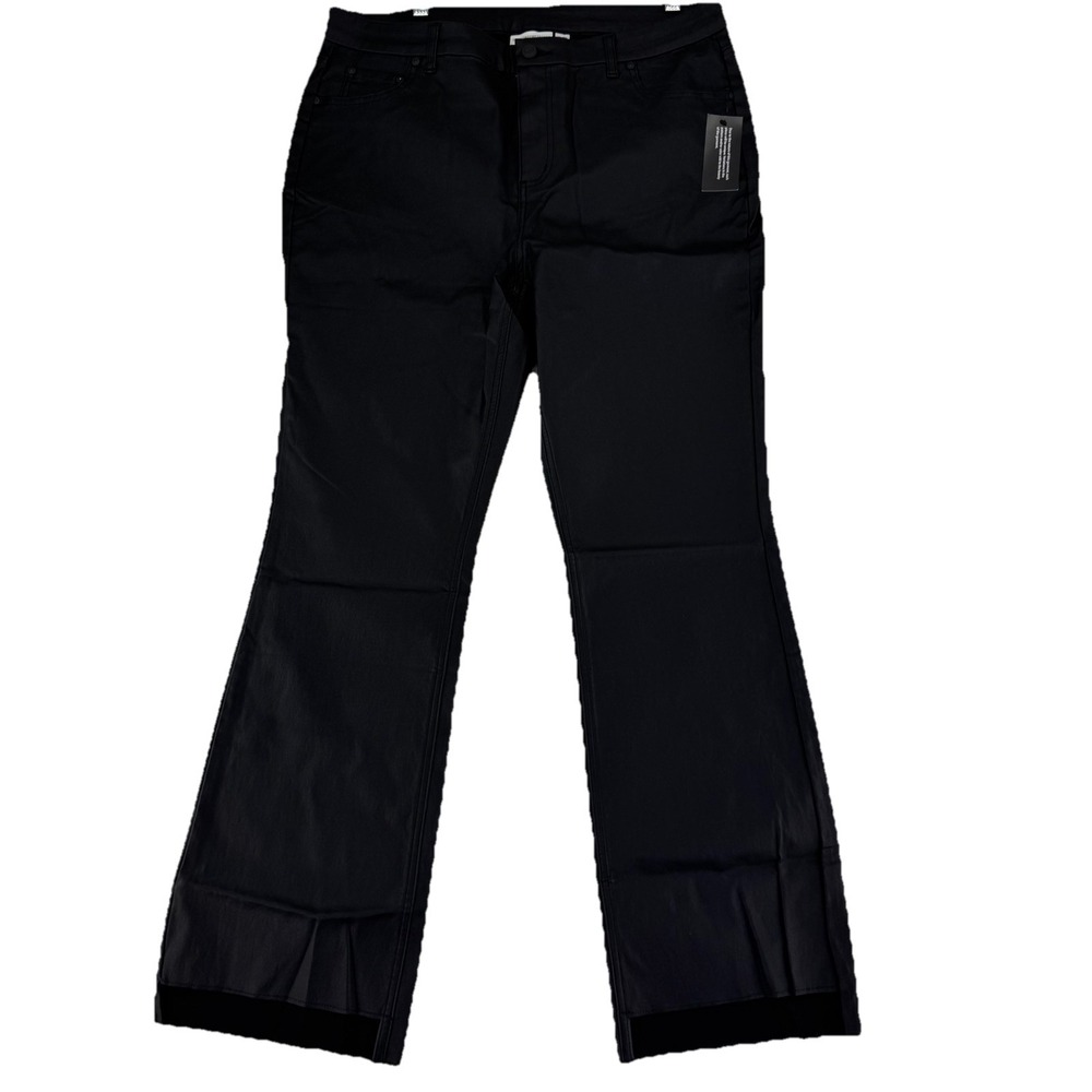 Denim & Co Canyon Retreat Coated Bootcut Jean Size 18W Black